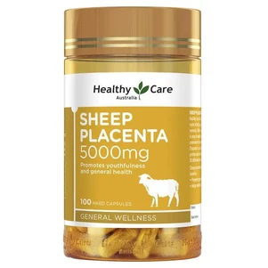 (PRE ORDER) Healthy Care Sheep Placenta 5000mg 100 Capsules shelf life 2yrs
